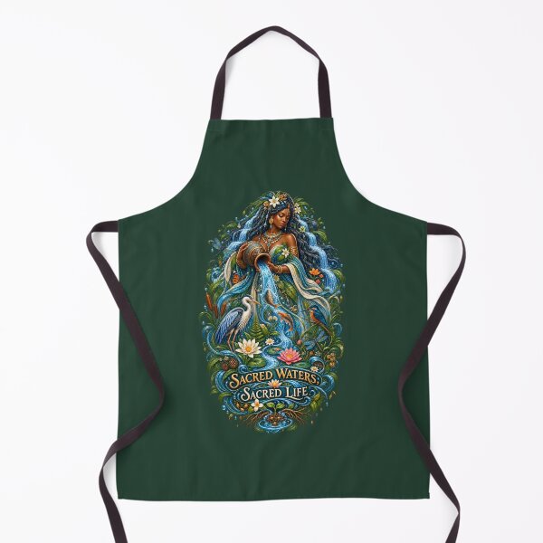 Item preview, Sacred Waters, Sacred Life | River Goddess Art | Mother Nature Illustration designed and sold by 'VARI'.
