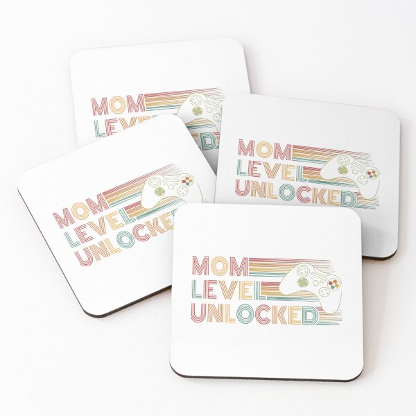 Item preview, Mom Level Unlocked New Mom Gamer Motherhood designed and sold by amm-yWescott.
