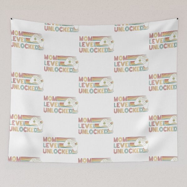 Item preview, Mom Level Unlocked New Mom Gamer Motherhood designed and sold by amm-yWescott.