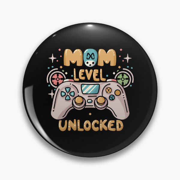 Item preview, Mom Level Unlocked Vintage Funny Mom Gift For Mothers Day designed and sold by amm-yWescott.