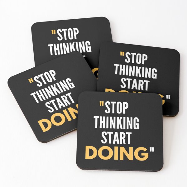 Item preview, Stop Thinking Start Doing Motivation designed and sold by italiad-oll.