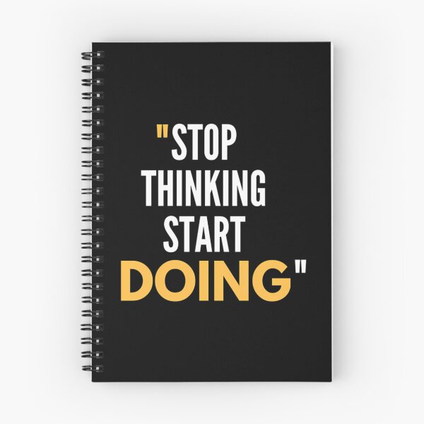 Item preview, Stop Thinking Start Doing Motivation designed and sold by italiad-oll.