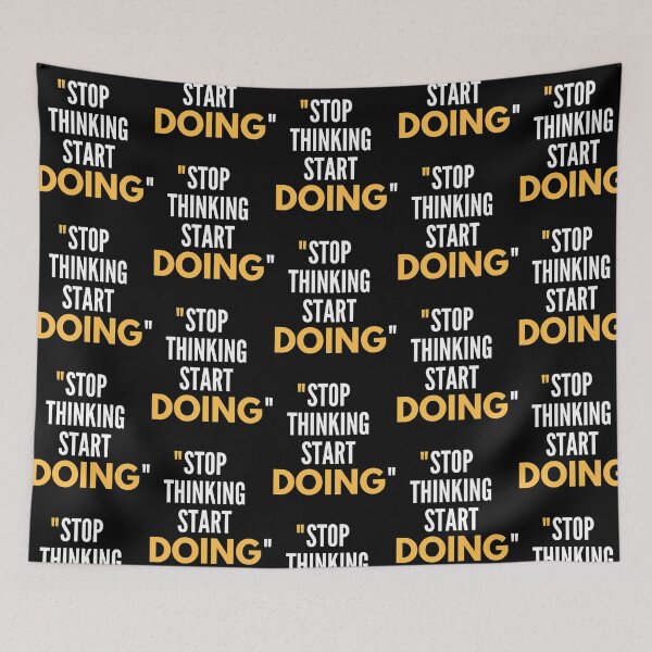 Item preview, Stop Thinking Start Doing Motivation designed and sold by italiad-oll.