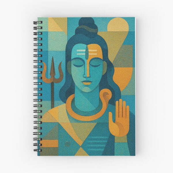 Item preview, Lord Shiva – A Hindu God illustration designed and sold by GalleryKauffeld.