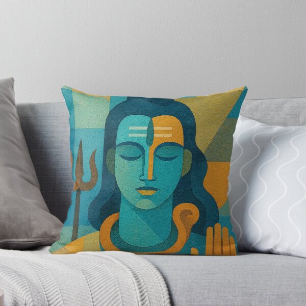 Item preview, Lord Shiva – A Hindu God illustration designed and sold by GalleryKauffeld.