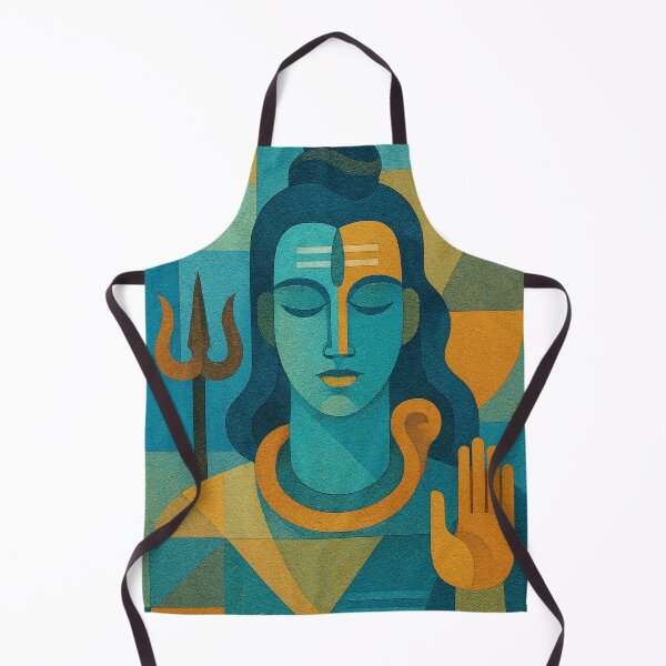 Item preview, Lord Shiva – A Hindu God illustration designed and sold by GalleryKauffeld.