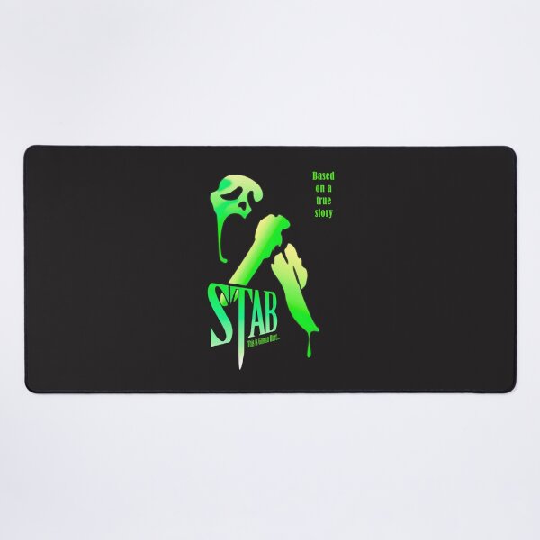 Item preview, Horror Movie Inspired Scream Mask Stabbing Design designed and sold by -Rebis-.