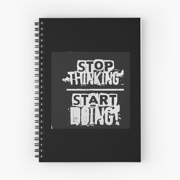 Item preview, Stop Thinking Start Making designed and sold by italiad-oll.
