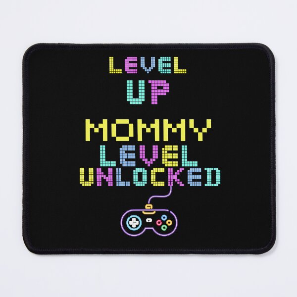Item preview, Mommy Level Unlocked Funny Gamers Pun 90'S Retro Vibe Video Gamer Mom New Mom designed and sold by amm-yWescott.