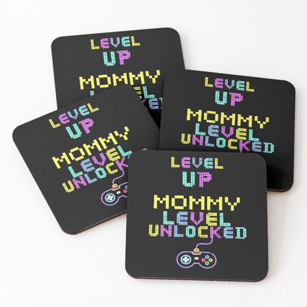 Item preview, Mommy Level Unlocked Funny Gamers Pun 90'S Retro Vibe Video Gamer Mom New Mom designed and sold by amm-yWescott.