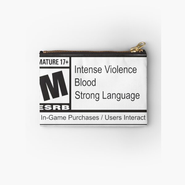 Item preview, Mature 17+ Video Game Content Label - Minimalist Gamer Rating Badge Poster designed and sold by Billy Morfo™.