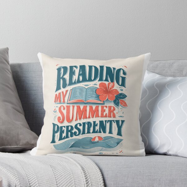 Item preview, Reading, My Summer Personality | Book Lover Summer Reading T-Shirt Design designed and sold by CKADigital.