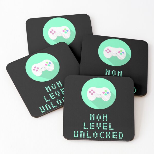 Item preview, Pastel Green Mom Level Unlocked designed and sold by amm-yWescott.