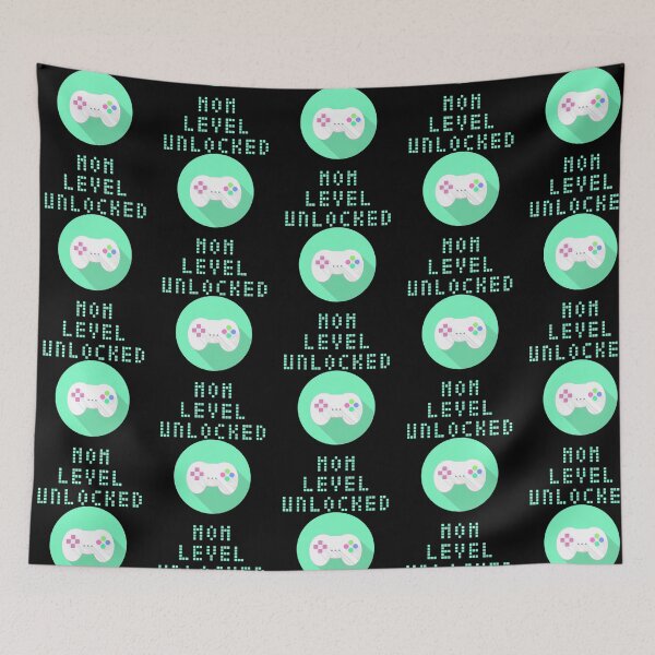 Item preview, Pastel Green Mom Level Unlocked designed and sold by amm-yWescott.
