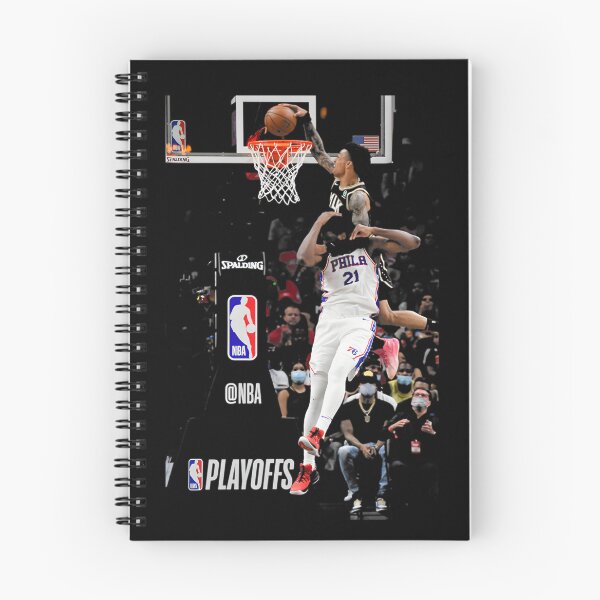 Item preview, Impecable mate de John Collins sobre la obra de arte de baloncesto de Embiid designed and sold by Heier.