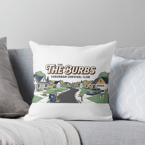 Item preview, The Burbs Funny Suburban Life T-Shirt | Retro Neighborhood Humor designed and sold by Mathias Yakubu Design.