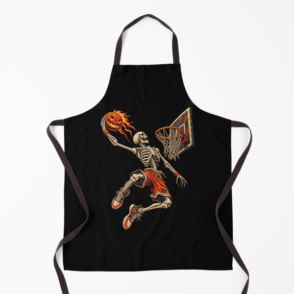 Item preview, Funny Halloween Skeleton Playing Basketball designed and sold by PAROSSA.