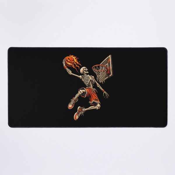 Item preview, Funny Halloween Skeleton Playing Basketball designed and sold by PAROSSA.