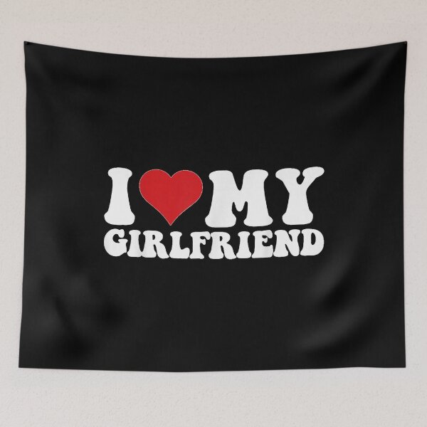 Item preview, I Love My Girlfriend I Heart My Girlfriend  designed and sold by NgumohaLanke.