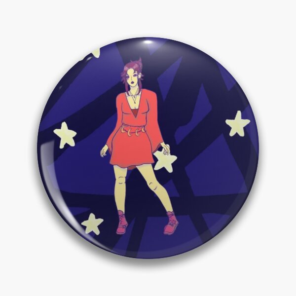 Item preview, Red Dress Girl Starry Night Sky Graphic designed and sold by CosmiicOddities.