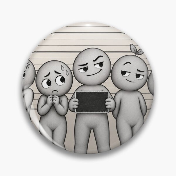 Item preview, Fynky Police Lineup Mood Squad designed and sold by Qenlo.