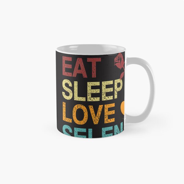 Item preview, Eat Sleep Love Selena Repeat Vintage Style Design designed and sold by alberto1126.
