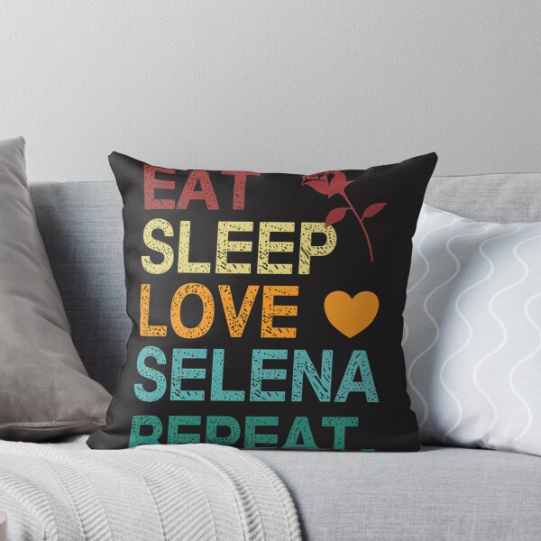 Item preview, Eat Sleep Love Selena Repeat Vintage Style Design designed and sold by alberto1126.