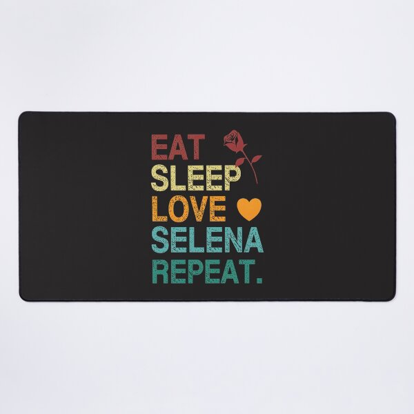 Item preview, Eat Sleep Love Selena Repeat Vintage Style Design designed and sold by alberto1126.