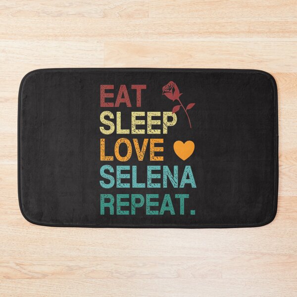 Item preview, Eat Sleep Love Selena Repeat Vintage Style Design designed and sold by alberto1126.