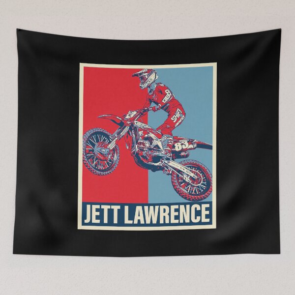 Item preview, Jett Lawrence Motocross Action Poster Style designed and sold by JacintKuphal.