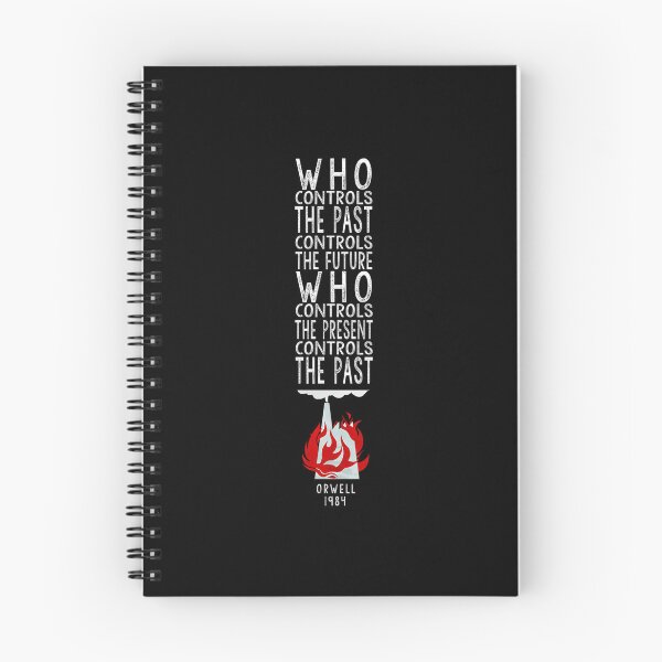 Item preview, Orwell 1984  (For Dark Background) - Who Controls The Past Controls The Future Who Controls The Present Controls The Past. designed and sold by oscojd-ftgieb.