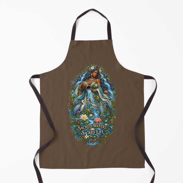 Item preview, Sacred Waters, Sacred Life | River Goddess Art | Mother Nature Illustration designed and sold by 'VARI'.