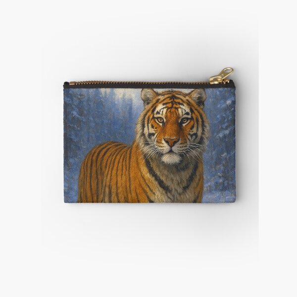 Item preview, Siberian Tiger Painting – Majestic Wild Tiger Portrait designed and sold by GalleryKauffeld.