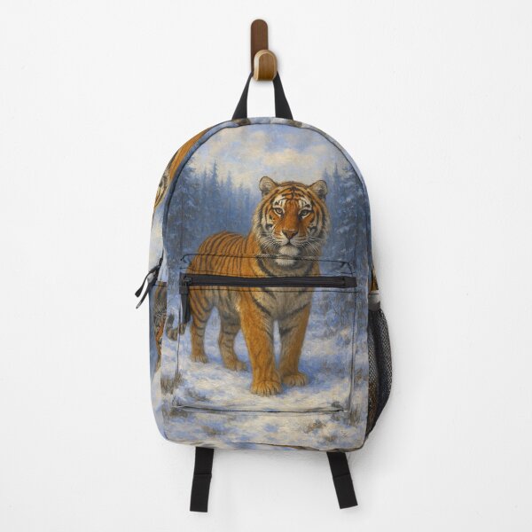 Item preview, Siberian Tiger Painting – Majestic Wild Tiger Portrait designed and sold by GalleryKauffeld.