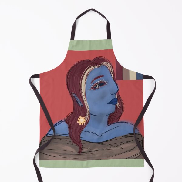 Item preview, Blue Skin Elf Color Palette Sketch Graphic designed and sold by CosmiicOddities.