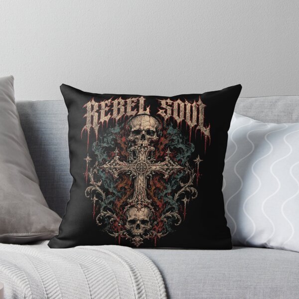 Item preview, Gothic Skull Ornate Cross Dark Fantasy Graphic Soft Grunge  designed and sold by Yellowriversss.