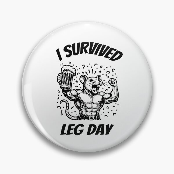 Item preview, I Survived Leg Day designed and sold by TheFineShirt.
