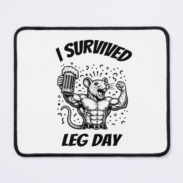 Item preview, I Survived Leg Day designed and sold by TheFineShirt.