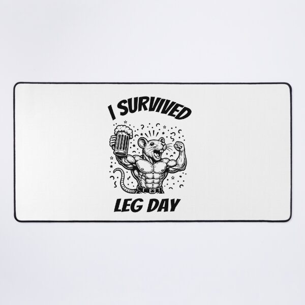 Item preview, I Survived Leg Day designed and sold by TheFineShirt.