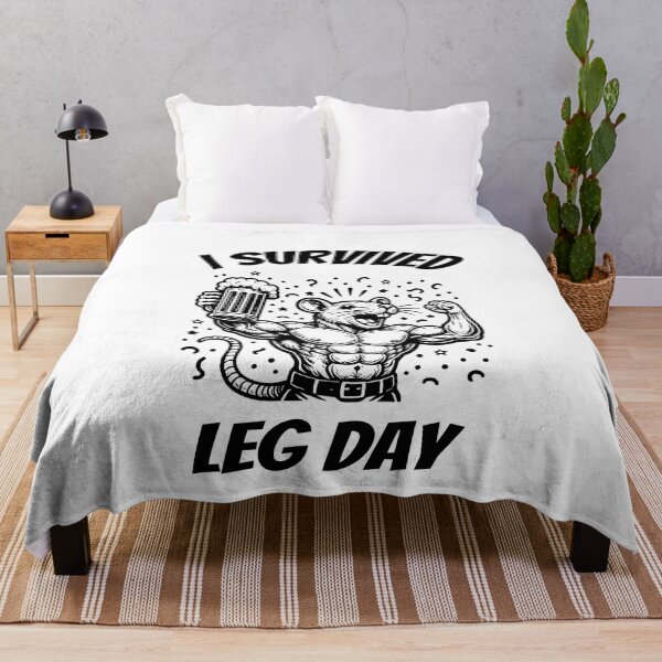 Item preview, I Survived Leg Day designed and sold by TheFineShirt.