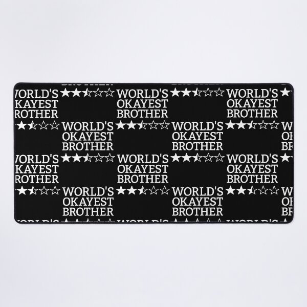 Item preview, World'S Okayest Brother Gift Idea World'S Okayest Brother Gear designed and sold by oscojd-ftgieb.