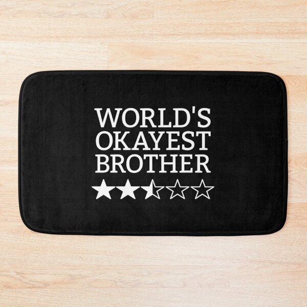 Item preview, World'S Okayest Brother Gift Idea World'S Okayest Brother Gear designed and sold by oscojd-ftgieb.