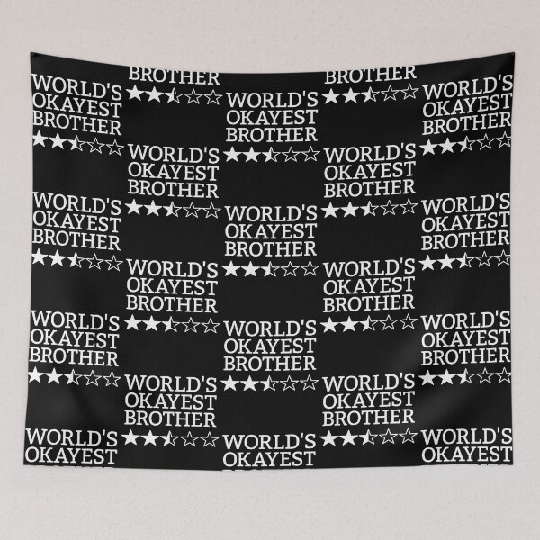 Item preview, World'S Okayest Brother Gift Idea World'S Okayest Brother Gear designed and sold by oscojd-ftgieb.