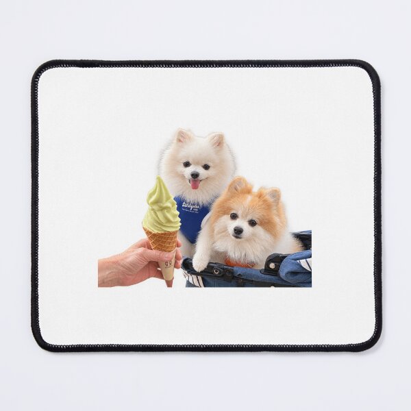 Item preview, Soft-serve ice cream and the Pomeranian brothers designed and sold by edisonnn.