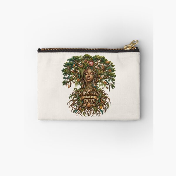 Item preview, She Speaks Through the Trees | Sacred Tree Spirit | Mother Nature Art designed and sold by 'VARI'.