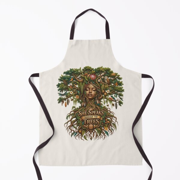 Item preview, She Speaks Through the Trees | Sacred Tree Spirit | Mother Nature Art designed and sold by 'VARI'.