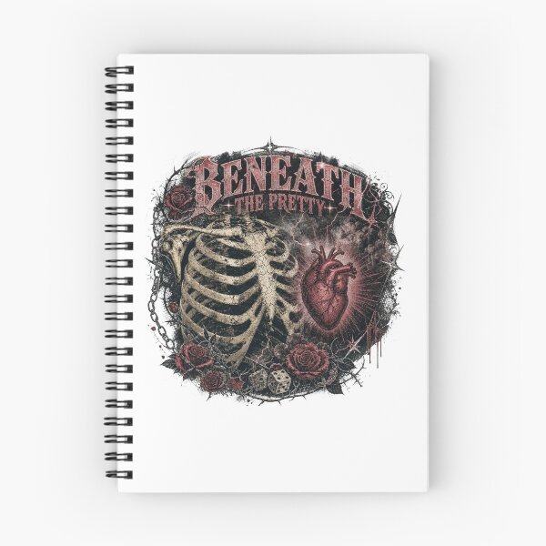Item preview, Gothic Ribcage Anatomical Heart Rose Graphic Soft Grunge  designed and sold by Yellowriversss.