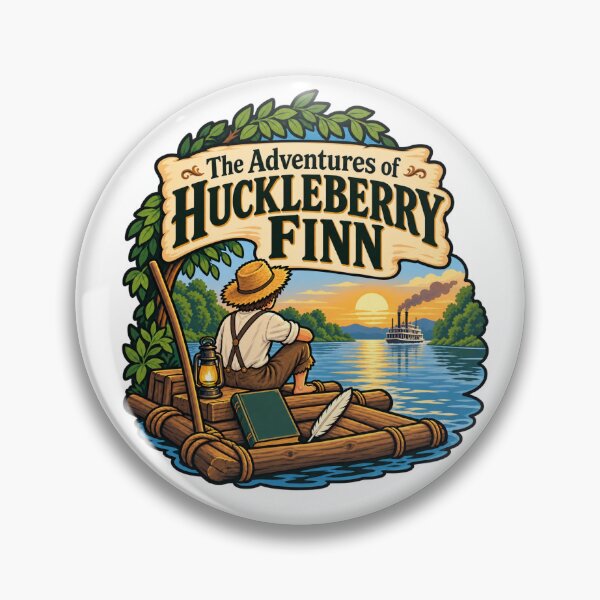 Item preview, The Adventures of Huckleberry Finn designed and sold by Myra365Art.