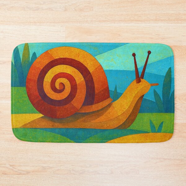 Item preview, Snail - a Geometric illustration. designed and sold by GalleryKauffeld.