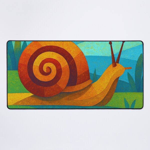 Item preview, Snail - a Geometric illustration. designed and sold by GalleryKauffeld.